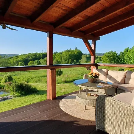 Horská chata Karkonosze 8 Os Jacuzzi Sauna Basen Podgrzewany Piaskowy Kon *