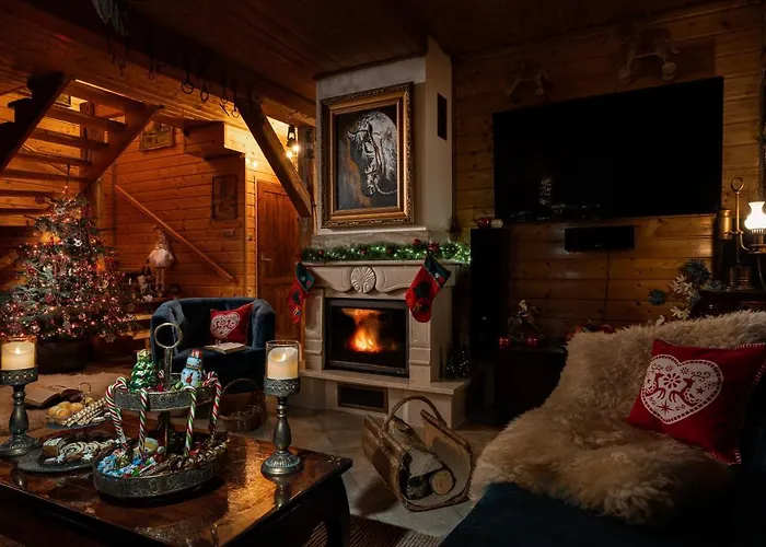 Karkonosze 8 Os Jacuzzi Sauna Basen Podgrzewany Piaskowy Kon Alpehytte Mniszkow (Jelenia Gora)