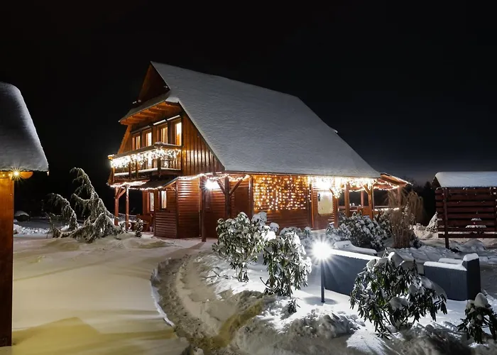 Karkonosze 8 Os Jacuzzi Sauna Basen Podgrzewany Piaskowy Kon Alpehytte