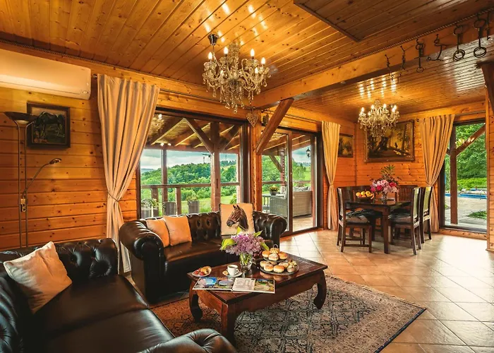 Alpehytte Karkonosze 8 Os Jacuzzi Sauna Basen Podgrzewany Piaskowy Kon